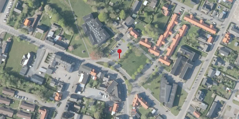 Historisk kort over Kongerslev Station Historisk kort over Kongerslev Station