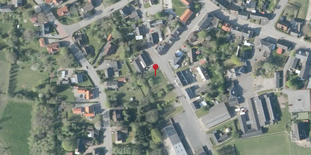 Historisk kort over Skelund Station