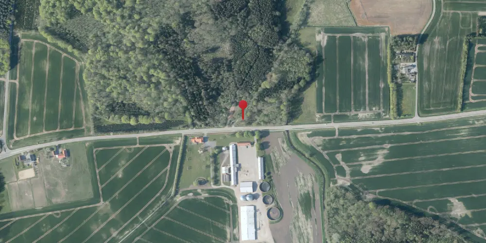 Historisk kort over Høgholt Trinbræt Historisk kort over Høgholt Trinbræt