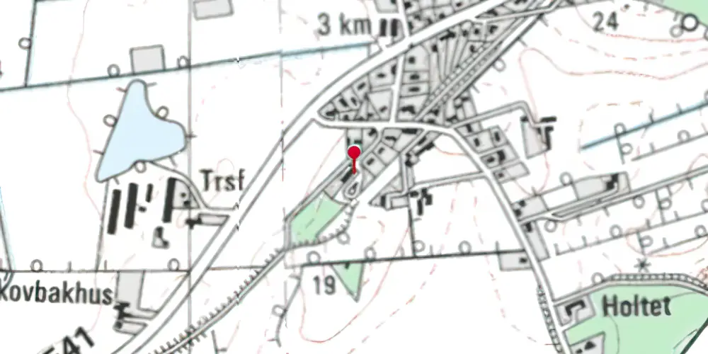 Historisk kort over Visborg Station