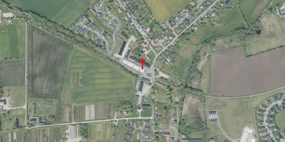 Historisk kort over Godthåb Station