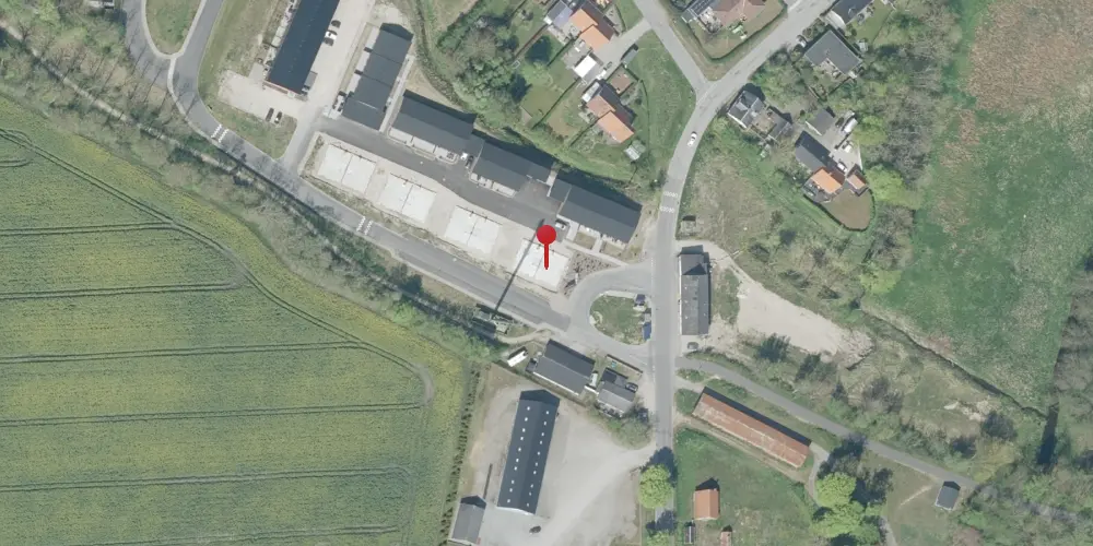 Historisk kort over Godthåb Station