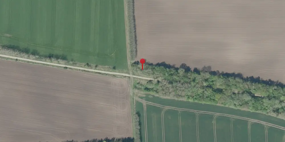 Historisk kort over Store Restrup Trinbræt