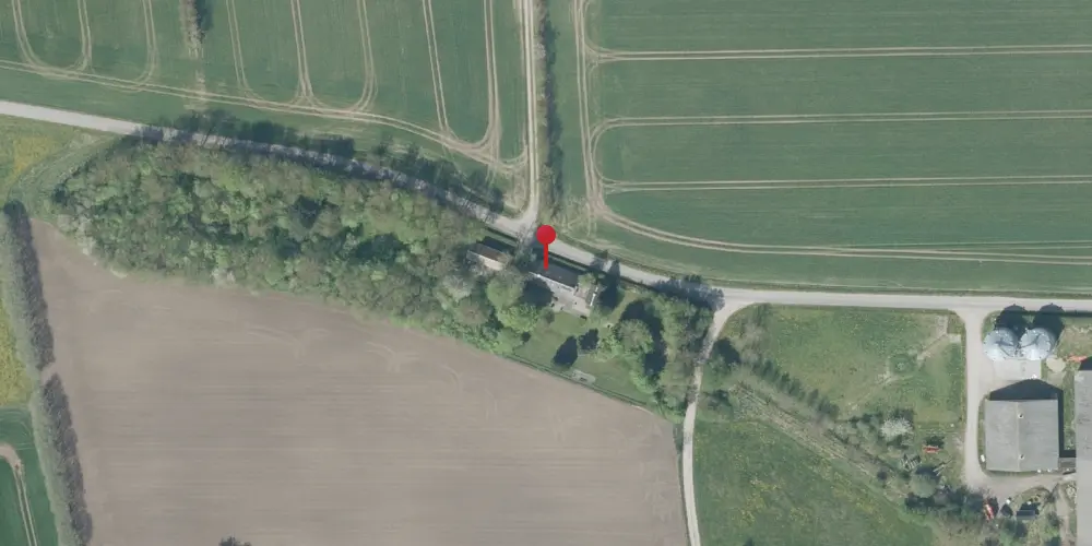 Historisk kort over Sønderholm Station Historisk kort over Sønderholm Station