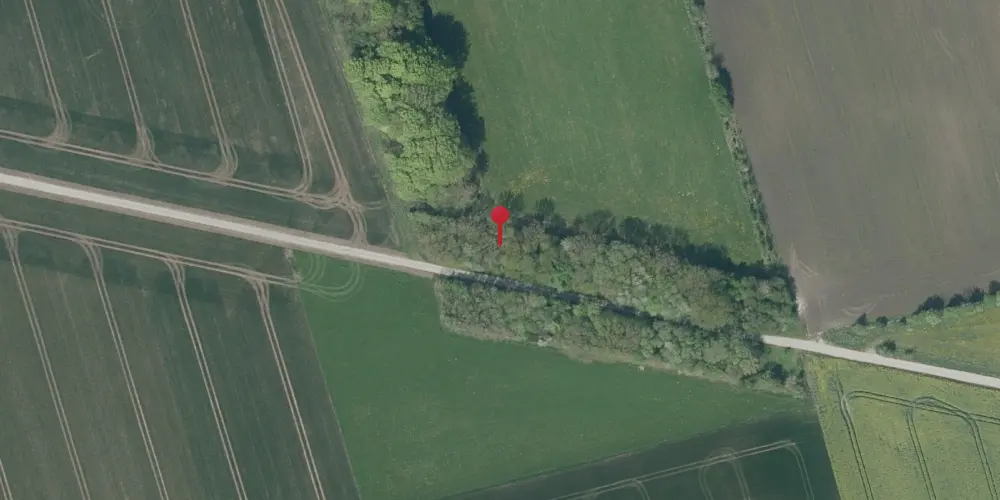 Historisk kort over Nyrup Mark Trinbræt