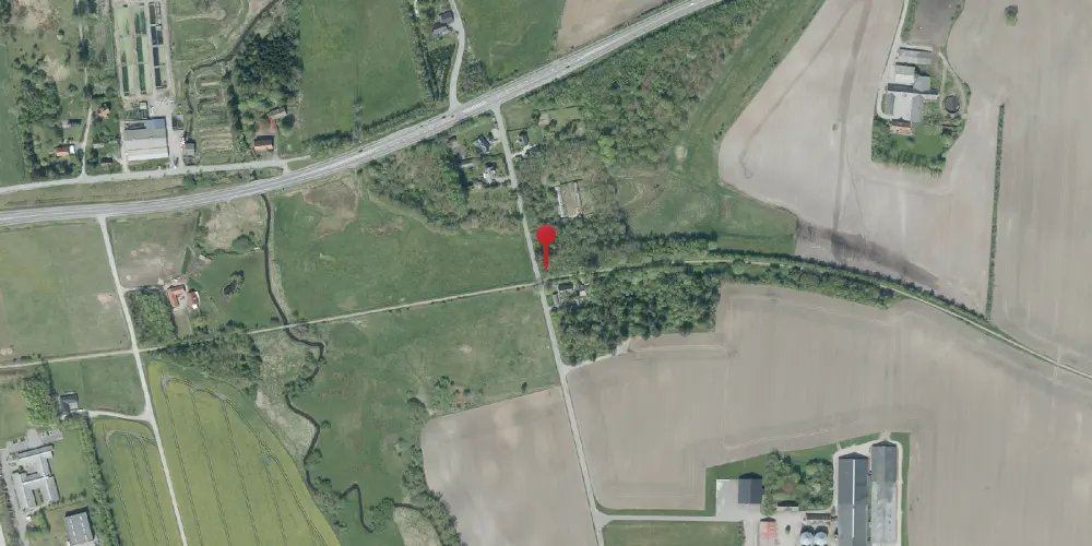 Historisk kort over Binderup Trinbræt Historisk kort over Binderup Trinbræt