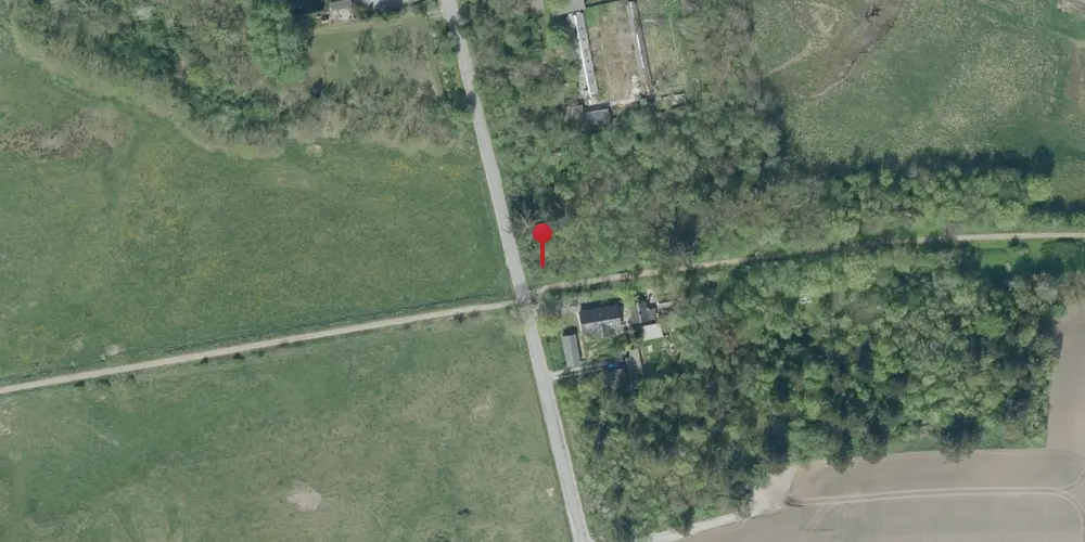 Historisk kort over Binderup Trinbræt Historisk kort over Binderup Trinbræt