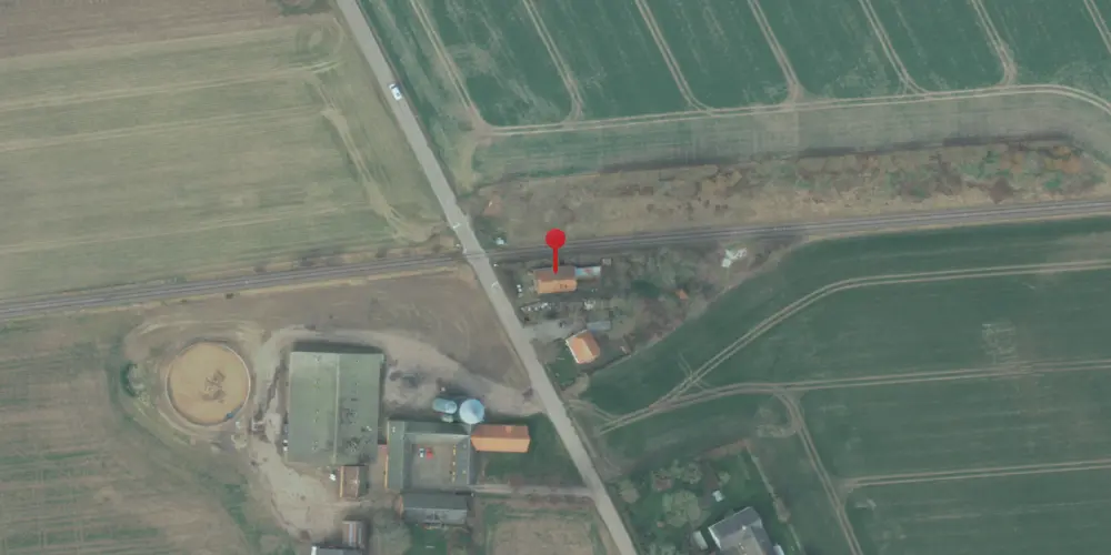 Historisk kort over Sandby Trinbræt