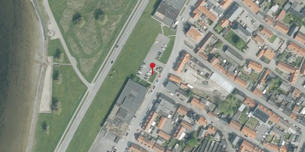 Historisk kort over Nibe Station