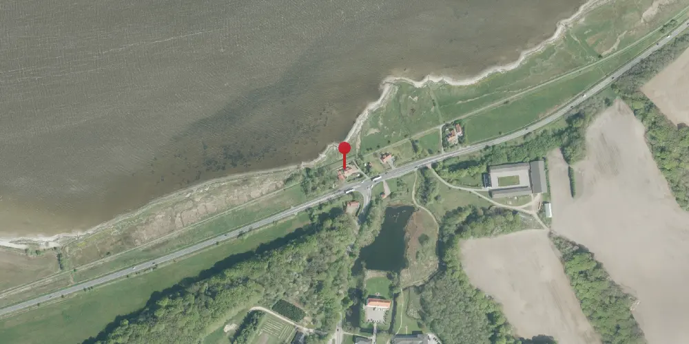 Historisk kort over Lundbæk Holdeplads