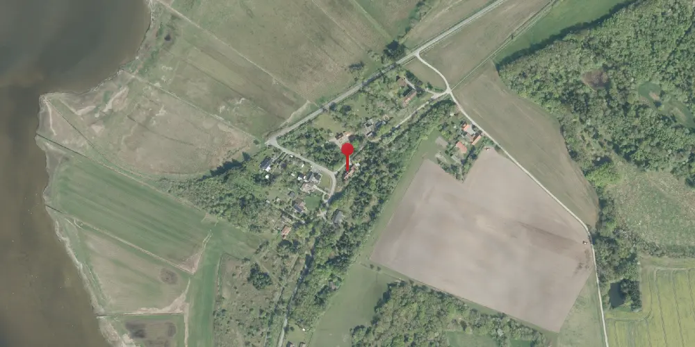 Historisk kort over Sebbersund Station Historisk kort over Sebbersund Station