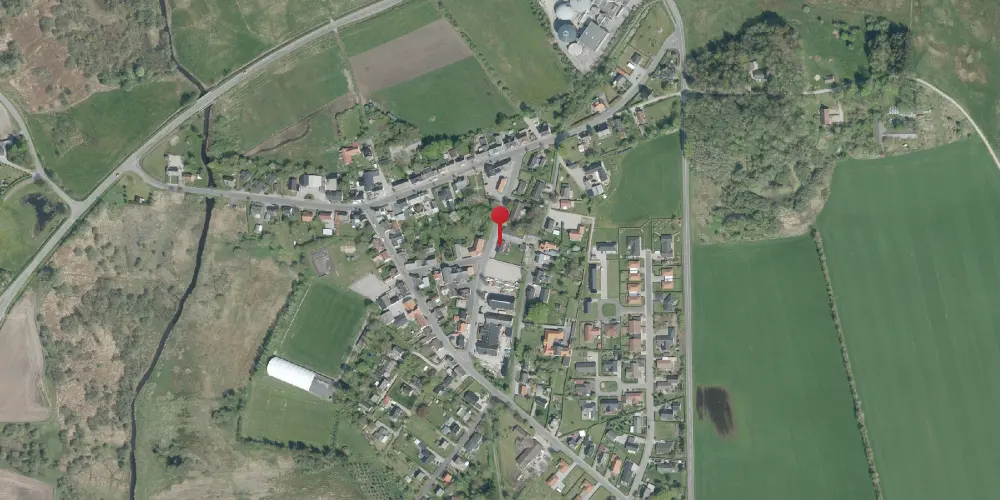 Historisk kort over Vegger Station Historisk kort over Vegger Station