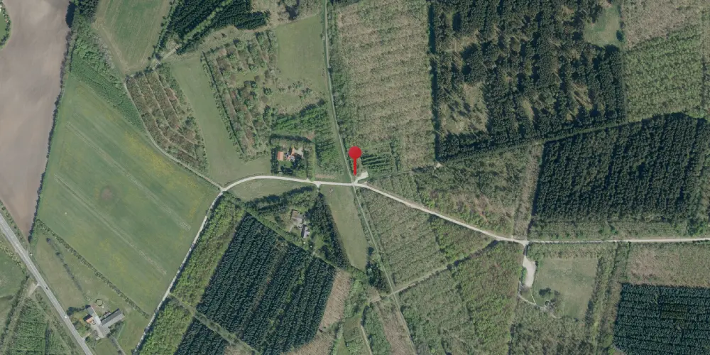 Historisk kort over Svenstrupgårde Trinbræt Historisk kort over Svenstrupgårde Trinbræt