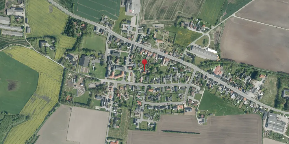 Historisk kort over Havbro Station Historisk kort over Havbro Station