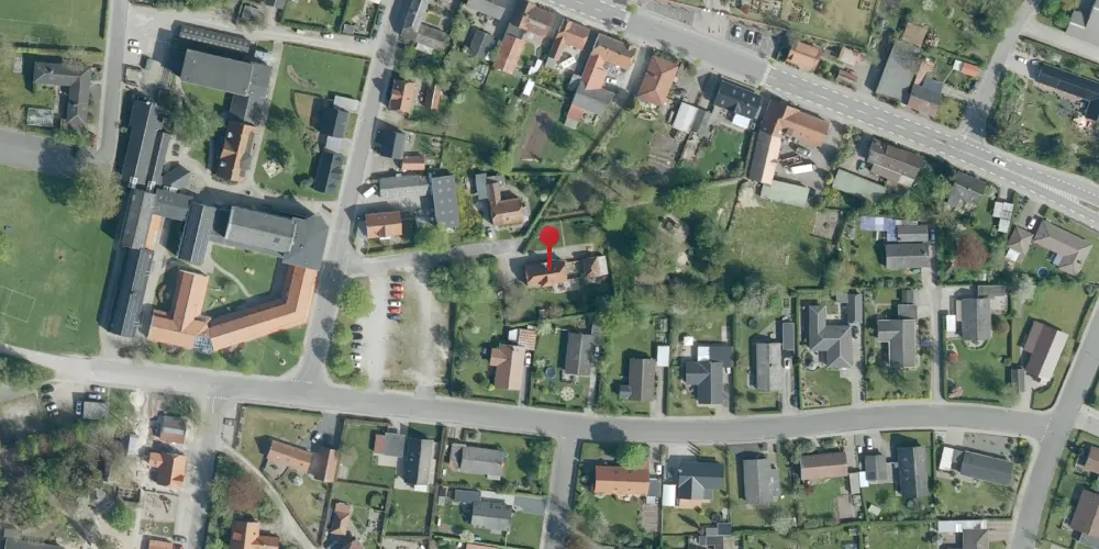 Historisk kort over Havbro Station Historisk kort over Havbro Station