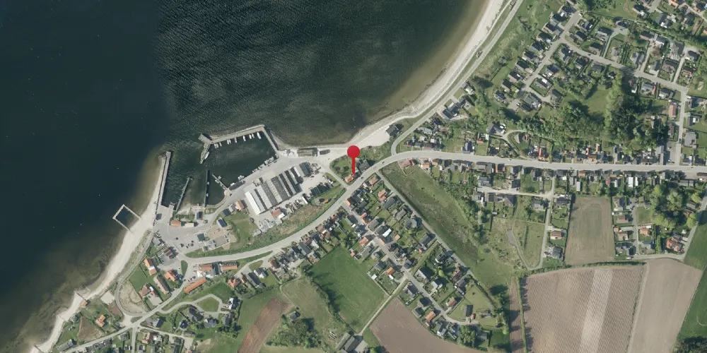 Historisk kort over Hvalpsund Station Historisk kort over Hvalpsund Station