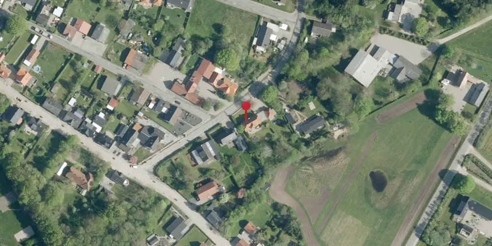 Historisk kort over Fandrup Station