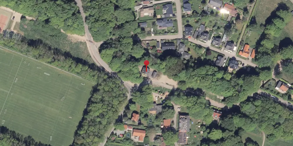 Historisk kort over Stavtrup Station