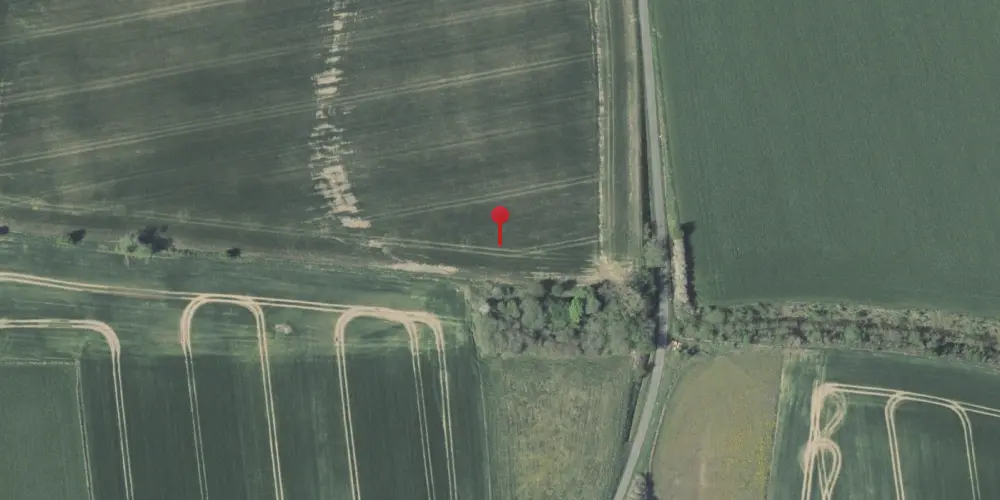 Historisk kort over Edelhofvejen Trinbræt