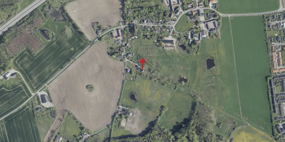 Historisk kort over Lillering Station Historisk kort over Lillering Station