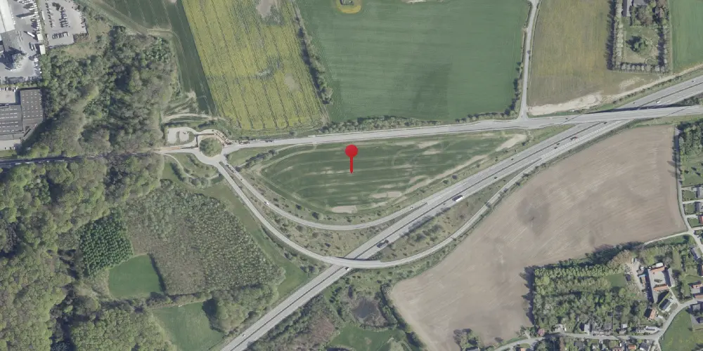 Historisk kort over Silkeborgvejen Trinbræt Historisk kort over Silkeborgvejen Trinbræt