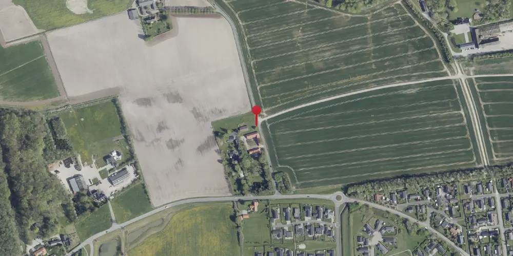 Historisk kort over Sjellevejen Trinbræt