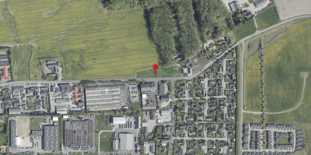 Historisk kort over Smedeskoven Trinbræt Historisk kort over Smedeskoven Trinbræt