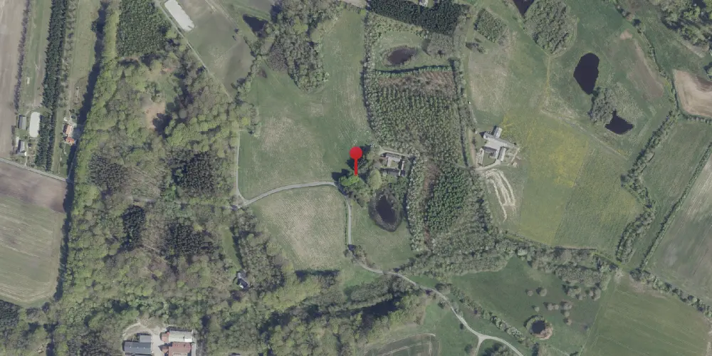 Historisk kort over Aasbækbro Trinbræt Historisk kort over Aasbækbro Trinbræt