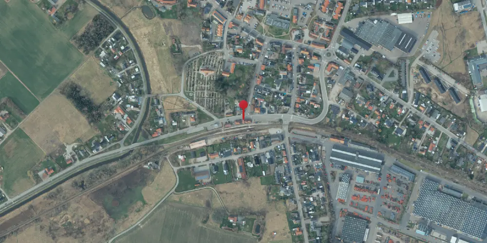 Historisk kort over Asnæs Station Historisk kort over Asnæs Station