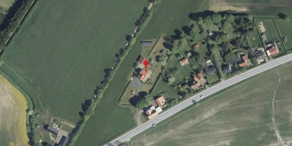 Historisk kort over Sporup Station