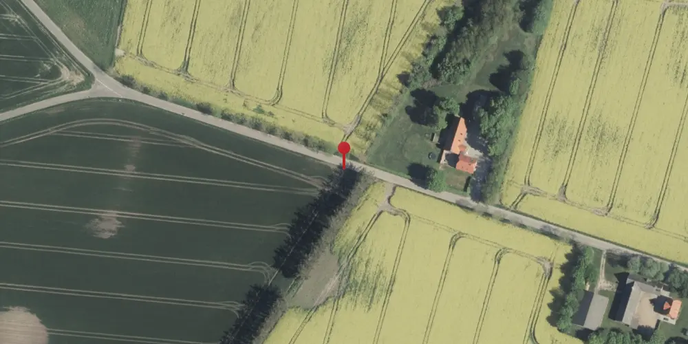 Historisk kort over Farrevejen Trinbræt Historisk kort over Farrevejen Trinbræt