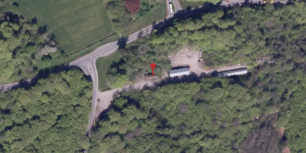 Historisk kort over Christianshøj Trinbræt med Sidespor