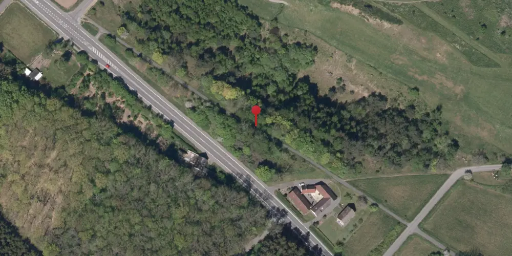 Historisk kort over Robbedale Trinbræt Historisk kort over Robbedale Trinbræt