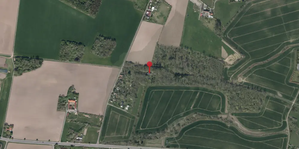 Historisk kort over Køllergårde Station Historisk kort over Køllergårde Station