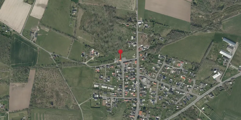 Historisk kort over Lobbæk Station