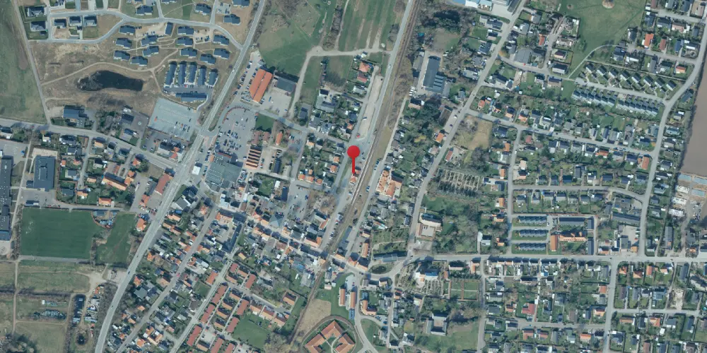 Historisk kort over Vig Station