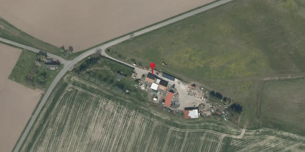 Historisk kort over Ugleenge Station Historisk kort over Ugleenge Station