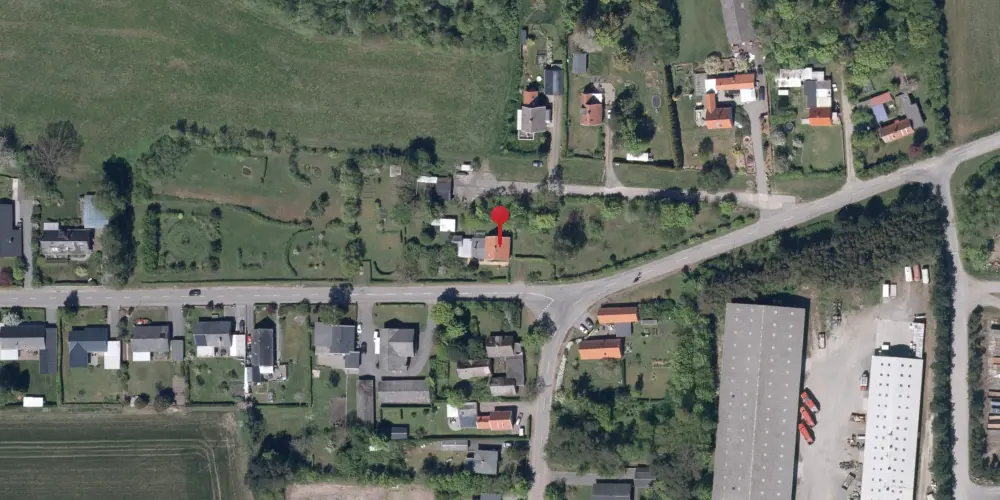 Historisk kort over Kannikegård Station