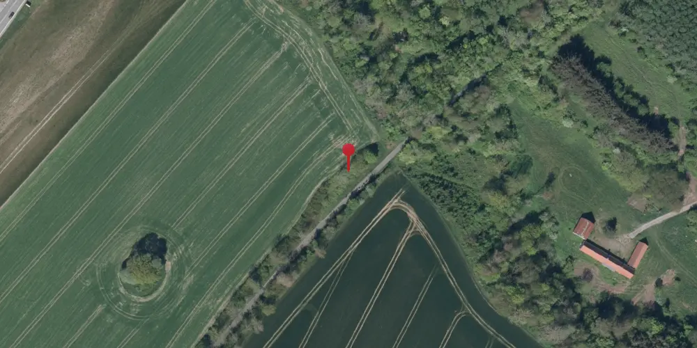 Historisk kort over Blykobbe Trinbræt Historisk kort over Blykobbe Trinbræt