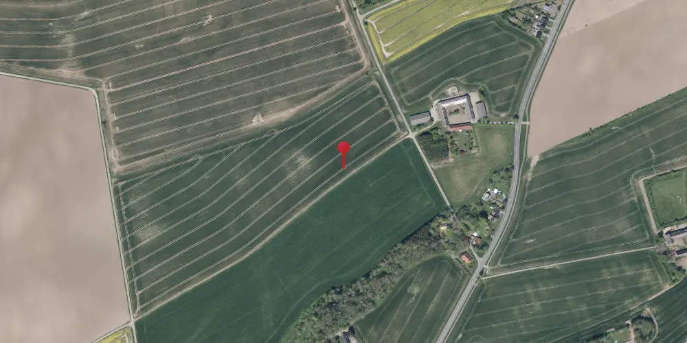 Historisk kort over Mæby Trinbræt