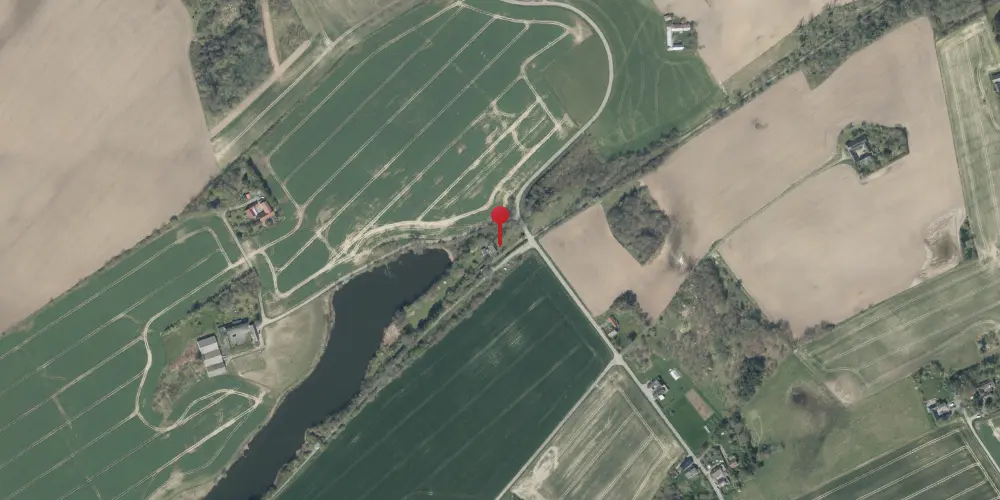 Historisk kort over Splidsgård Trinbræt med Sidespor