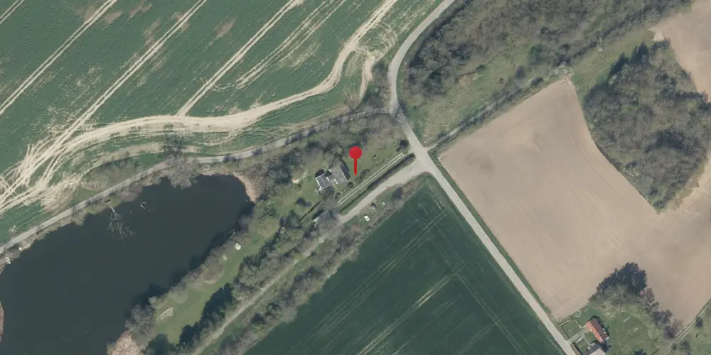 Historisk kort over Splidsgård Trinbræt med Sidespor