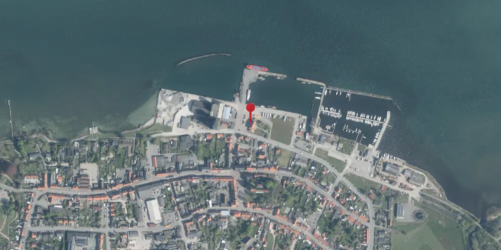 Historisk kort over Stubbekøbing Station Historisk kort over Stubbekøbing Station