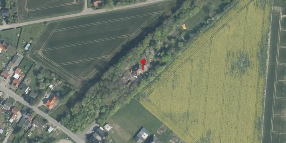 Historisk kort over Karleby Station Historisk kort over Karleby Station