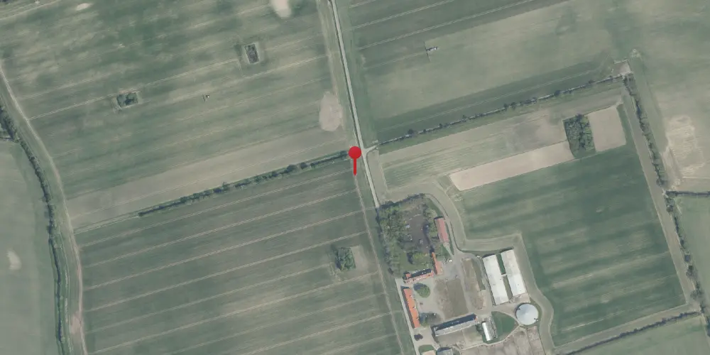 Historisk kort over Bellinge (Falster) Trinbræt med Sidespor