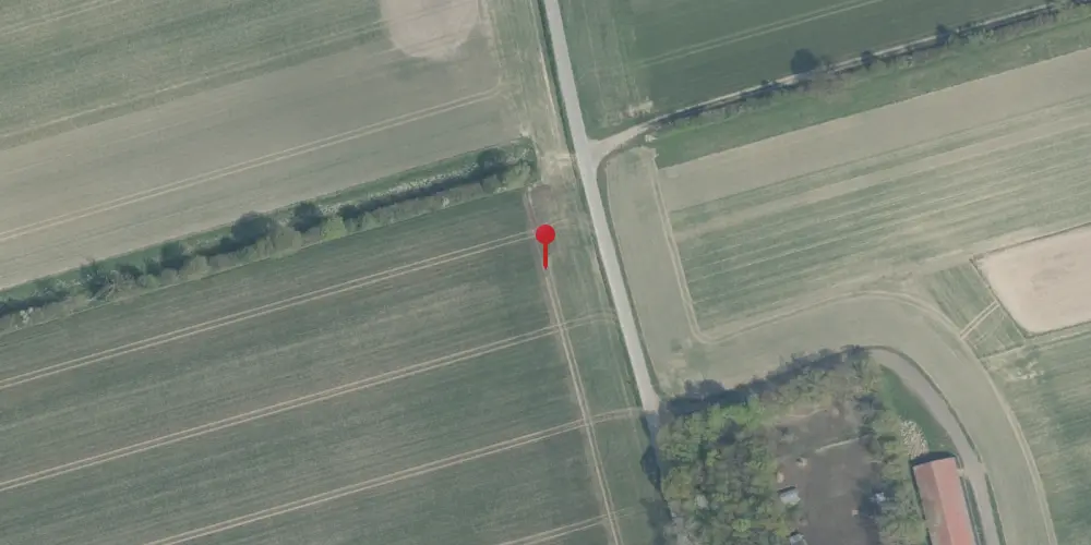 Historisk kort over Bellinge (Falster) Trinbræt med Sidespor