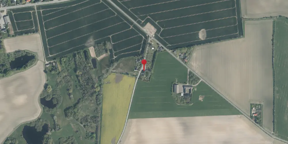 Historisk kort over Egebjerg Station