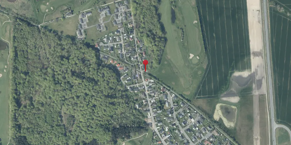 Historisk kort over Sønder Vedby Trinbræt