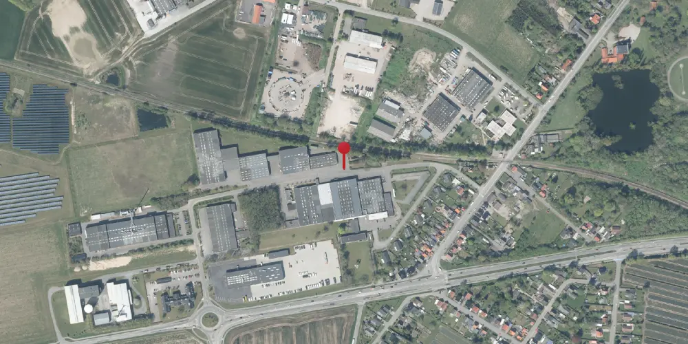 Historisk kort over Nagelsti Trinbræt