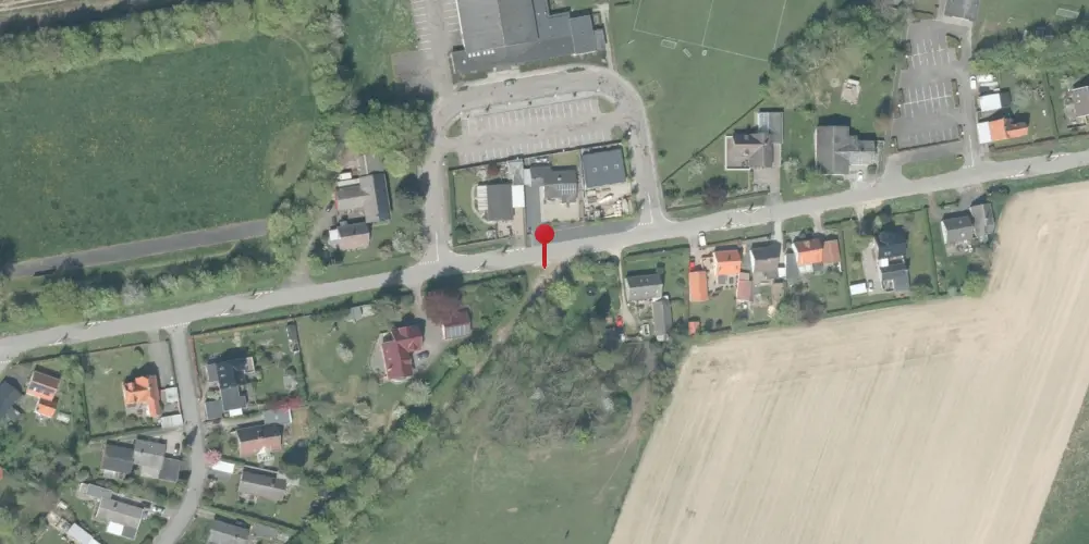 Historisk kort over Toreby Trinbræt